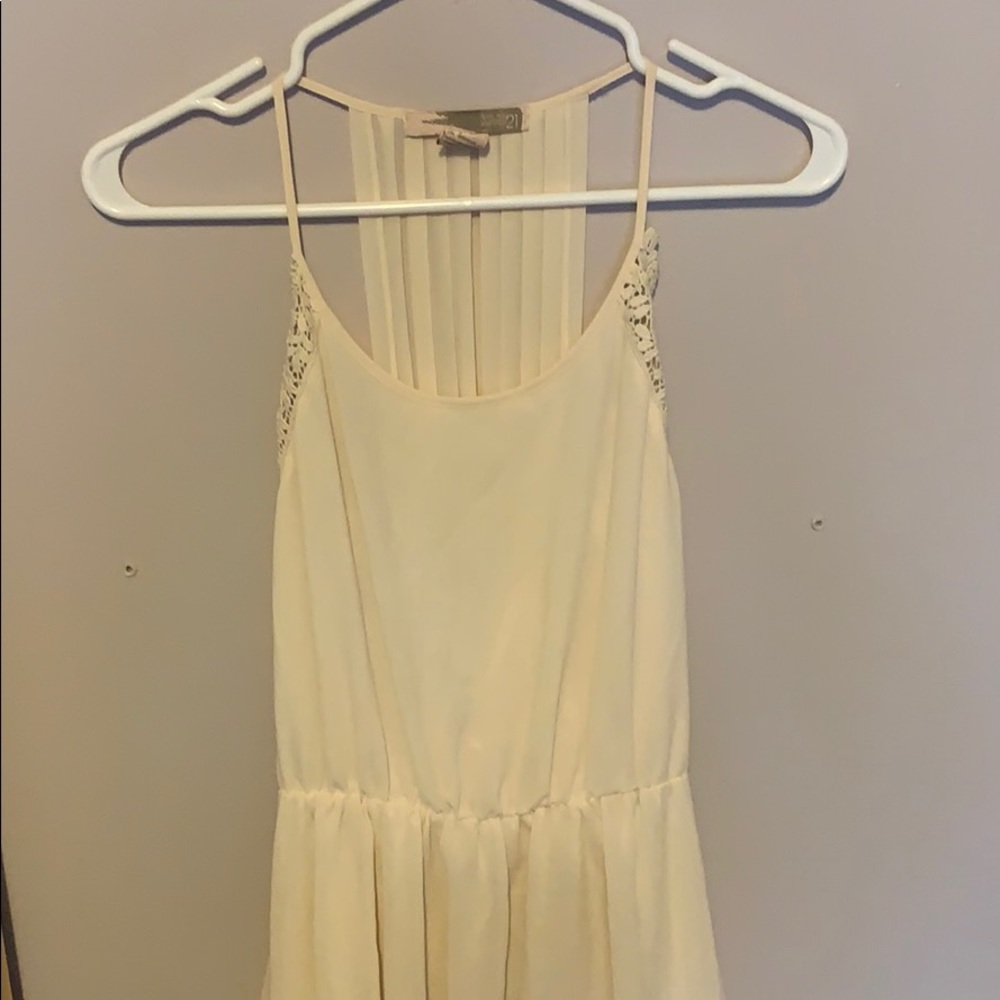 Chiffon hi low dress